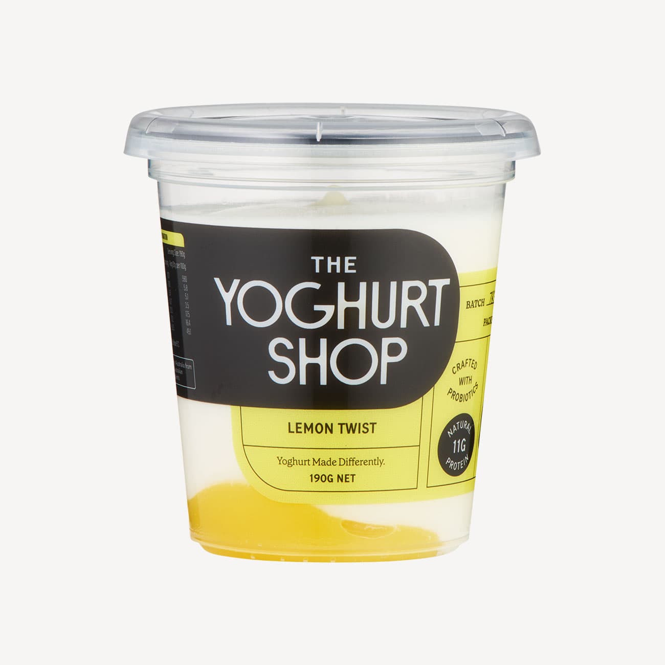 The Yoghurt Shop Lemon Twist Yoghurt 190g