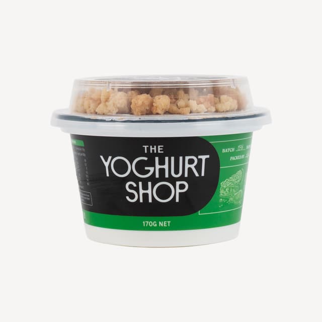 The Yoghurt Shop Apple Crumble Yoghurt 170g
