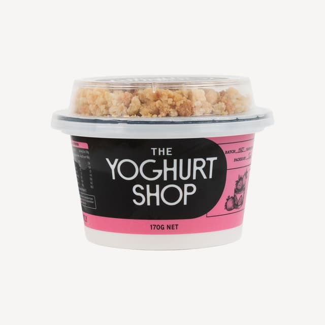 The Yoghurt Shop Strawberry Shortcake Yoghurt 170g