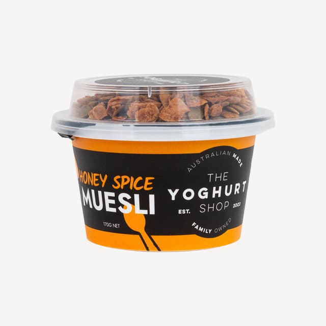 The Yoghurt Shop Honey Spice Muesli Yoghurt 170g