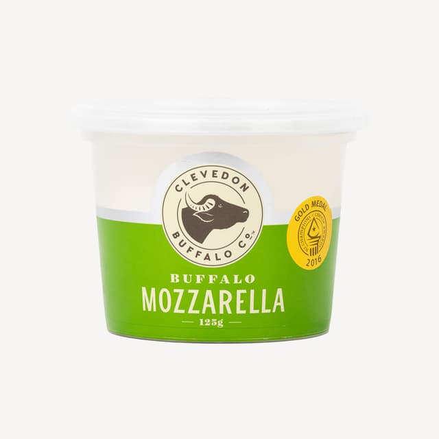 Clevedon Valley Buffalo Mozzarella Cheese 125g