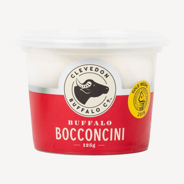 Clevedon Valley Buffalo Bocconcini Cheese 125g