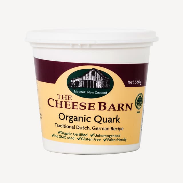 The Cheese Barn Organic Quark 380g