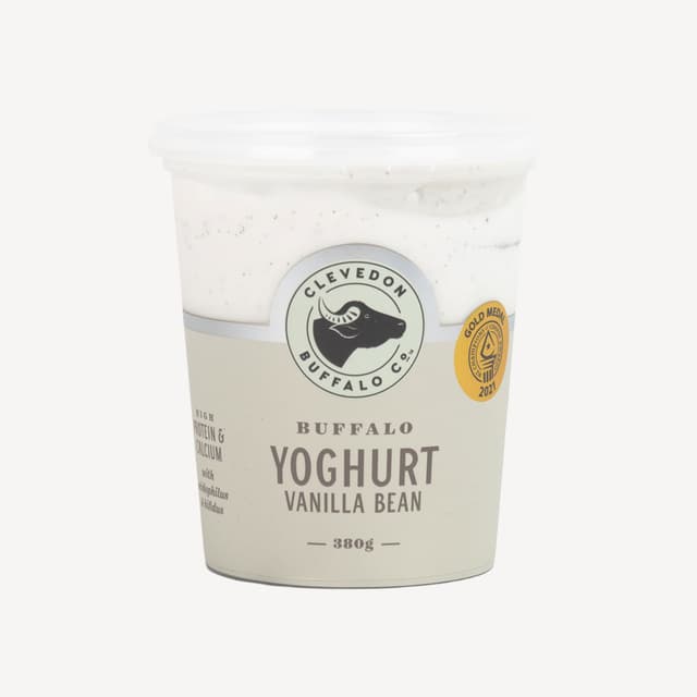 Clevedon Buffalo Co Vanilla Yoghurt 380g