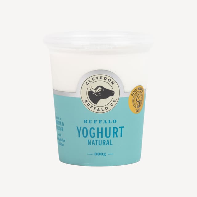 Clevedon Buffalo Co Natural Yoghurt 380g