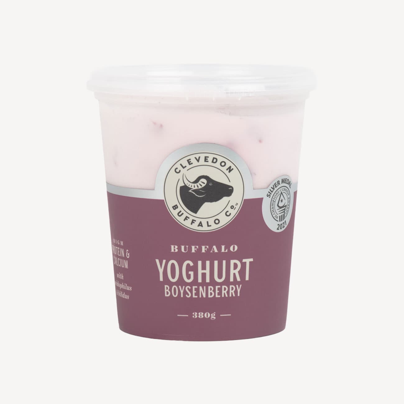Clevedon Buffalo Co Boysenberry Yoghurt 380g