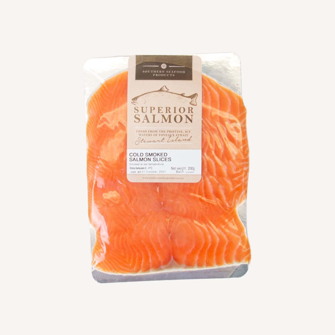Southern Seafood Cold Smoked Salmon 200g