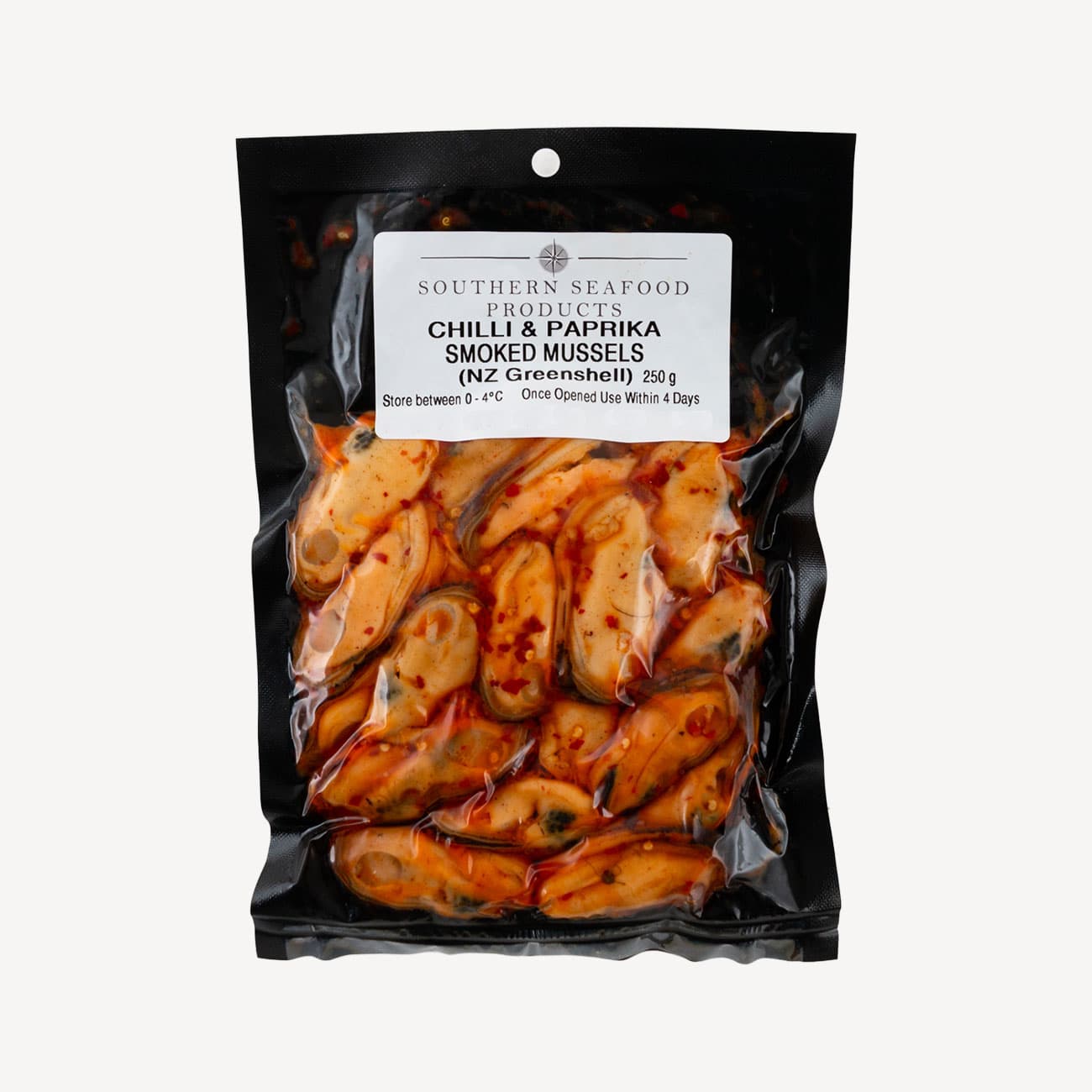 Southern Seafood Smoked Mussels Chilli 250g