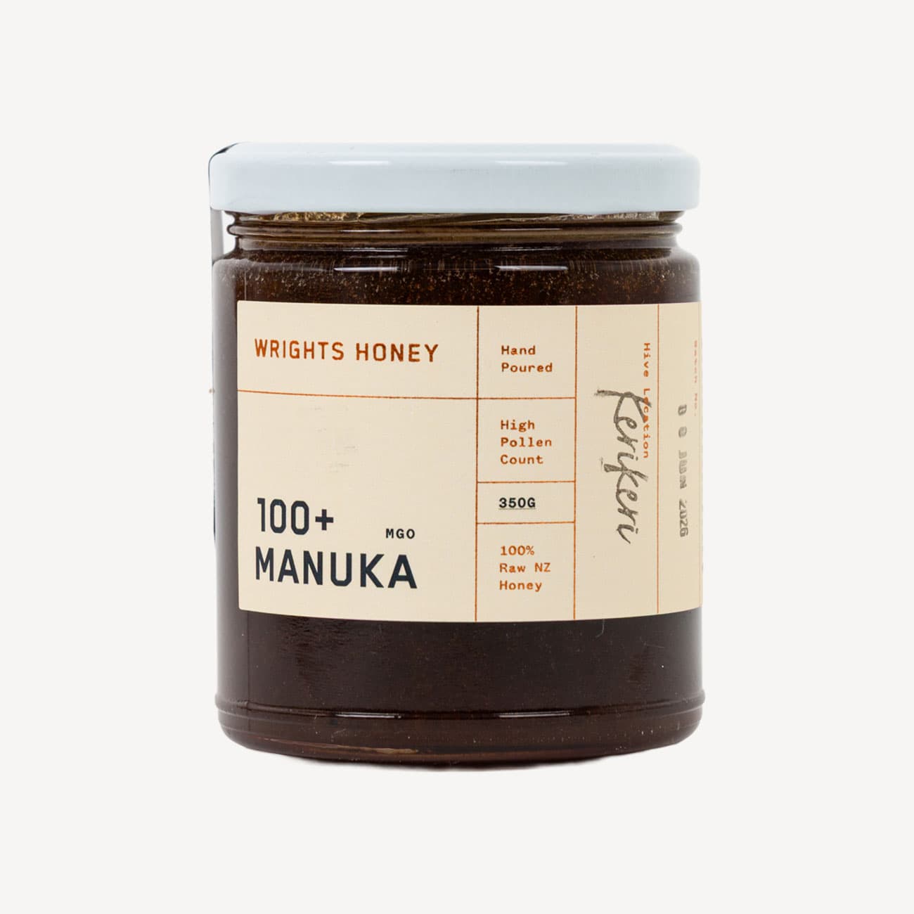 Wrights Honey 100+ Manuka 350g
