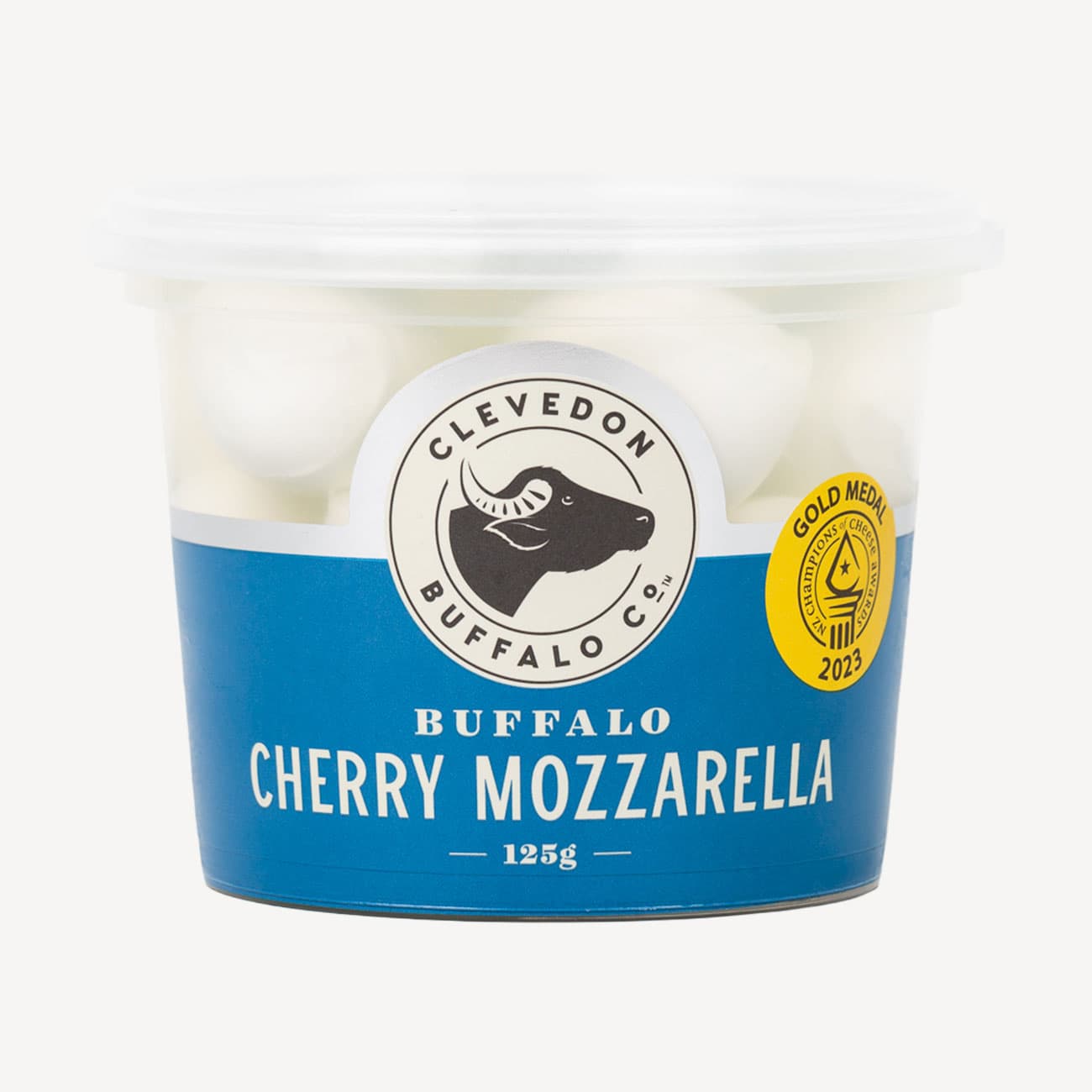 Clevedon Valley Buffalo Cherry Mozzarella Cheese 125g