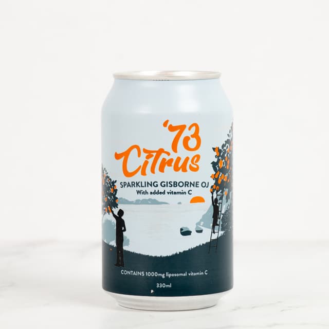 73 Citrus - Sparkling Gisborne Orange Juice 330ml