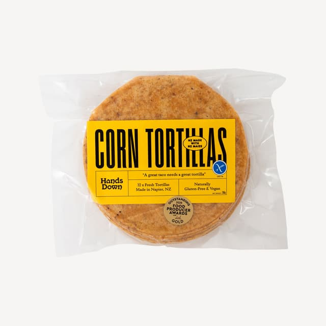 Hands Down Fresh Corn Tortillas