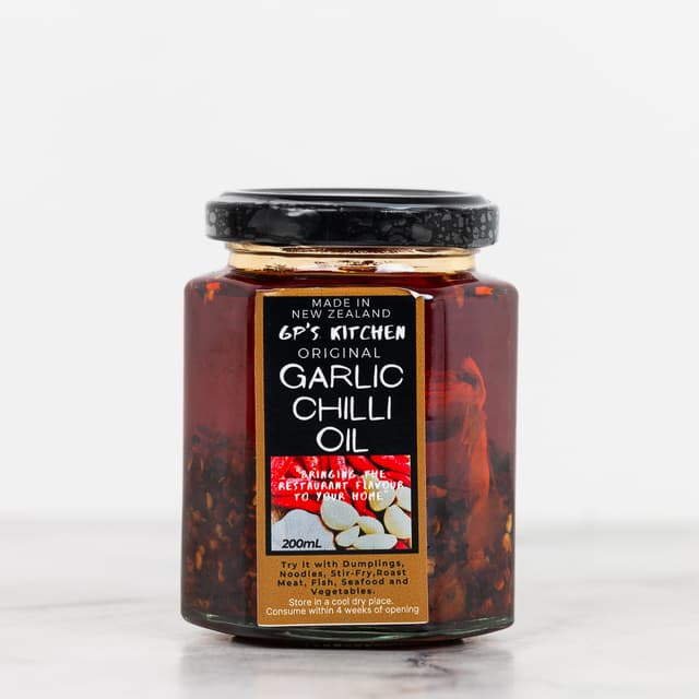Gp Kitchen Garlic Chili Oil 200ml