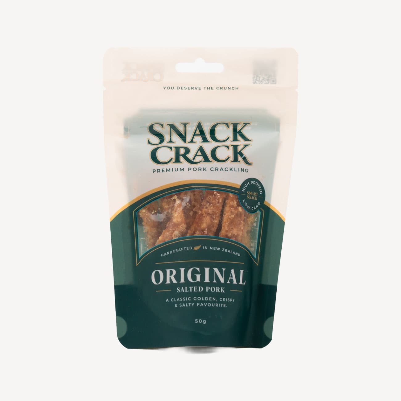 Snack Crack Pork Crackling Original 50g