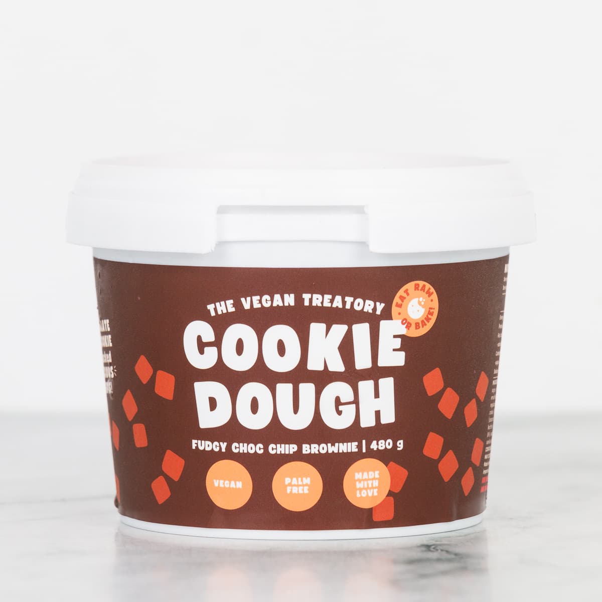 The Treatory Fudgy Brownie Choc Chip Cookie Dough 480g