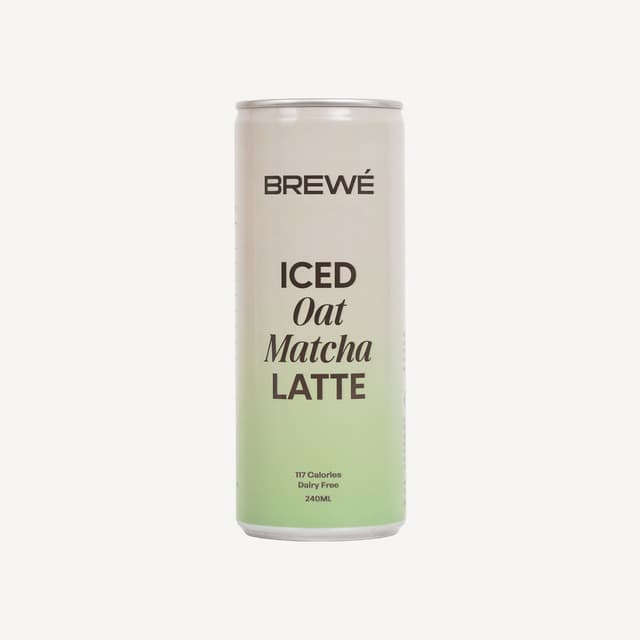 Brewe Oat Matcha Latte 240ml