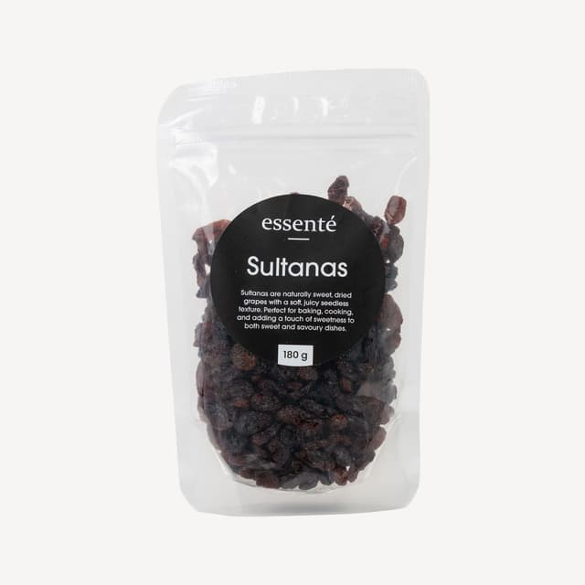 Essente Sultanas 180g