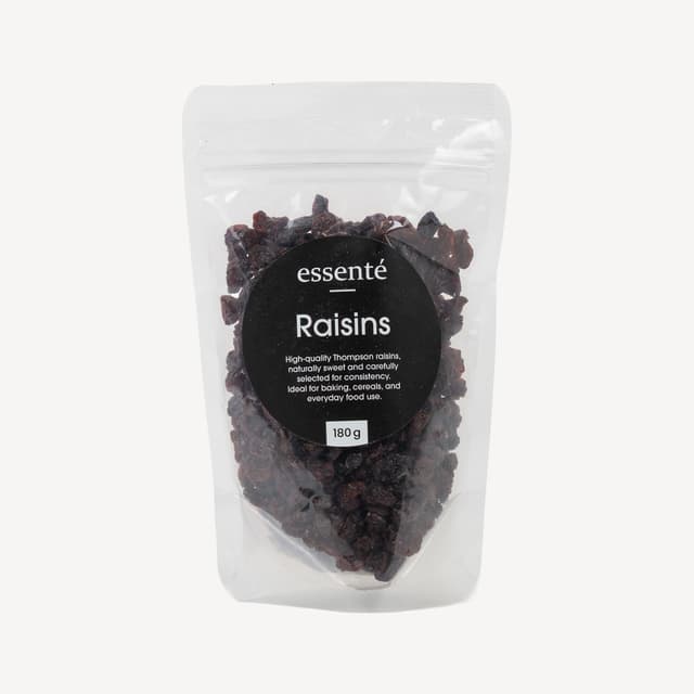 Essente Raisins 180g
