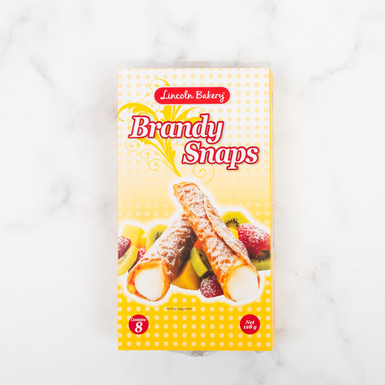 Lincoln Brandy Snaps Plain 8 Pack