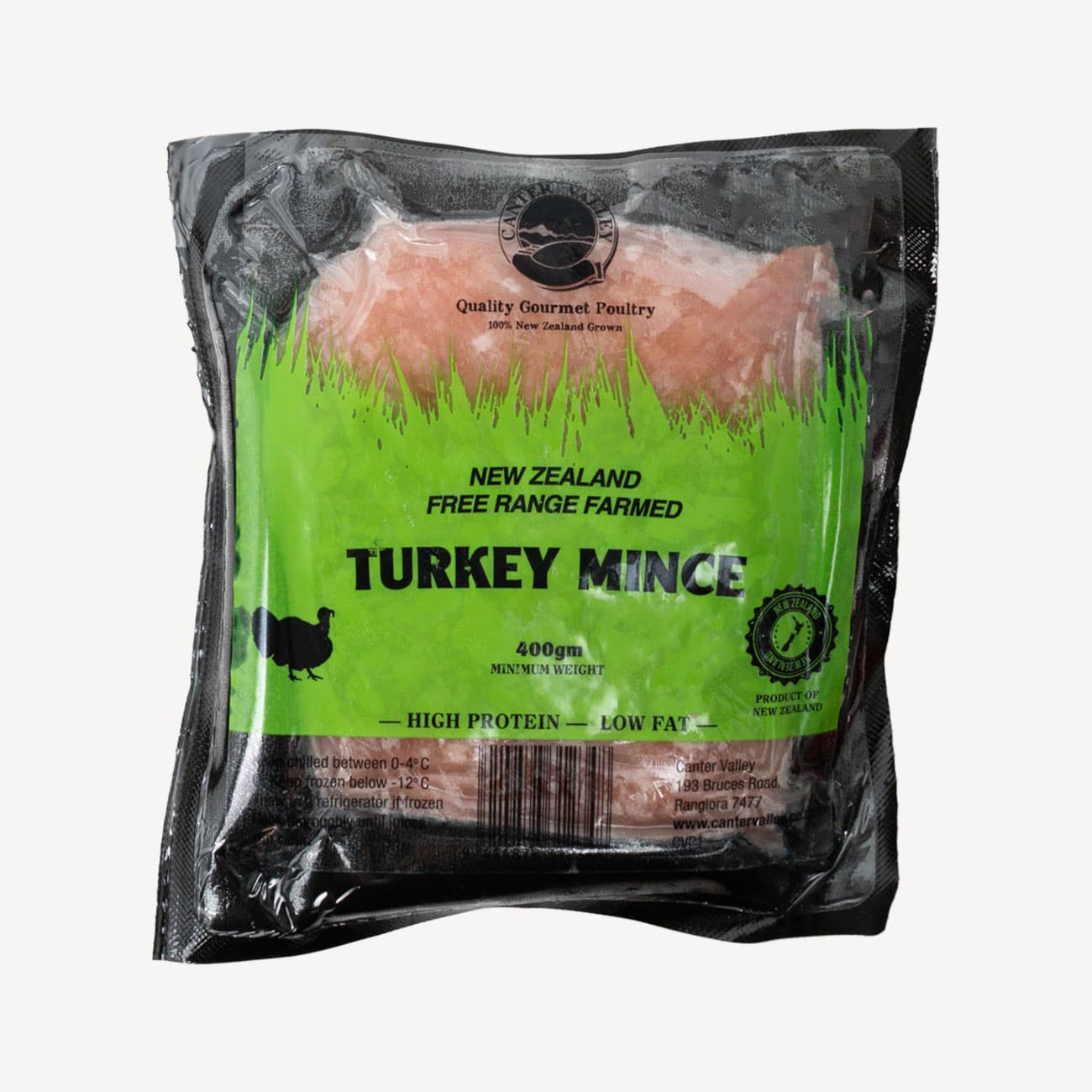 Canter Valley Frozen Turkey Mince 400g