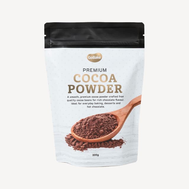 Go Bake Premium Fine Cocoa Powder 200g