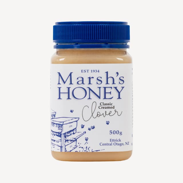 Marshs Clover Honey 500g