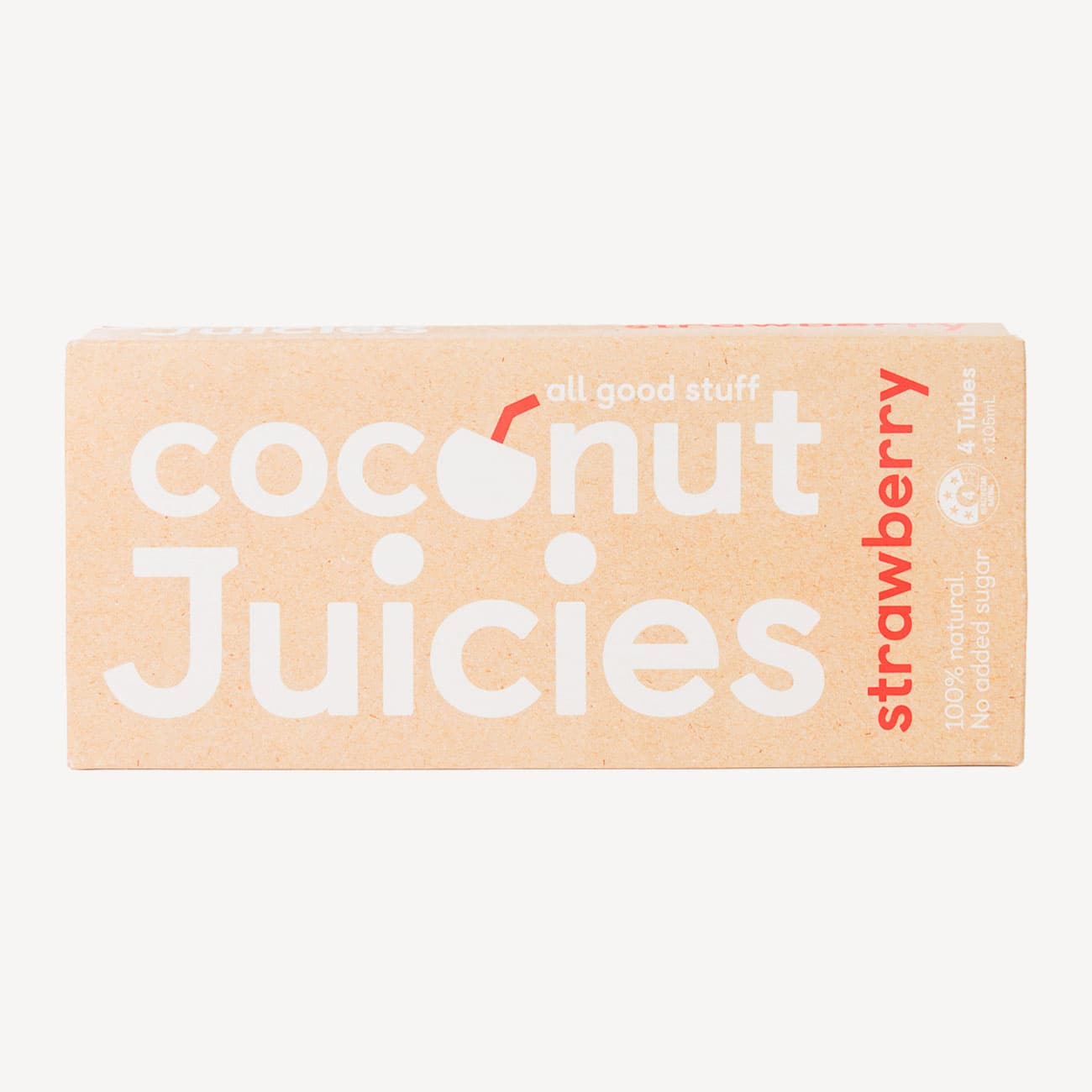 Juicies Coconut Strawberry 4 Pack