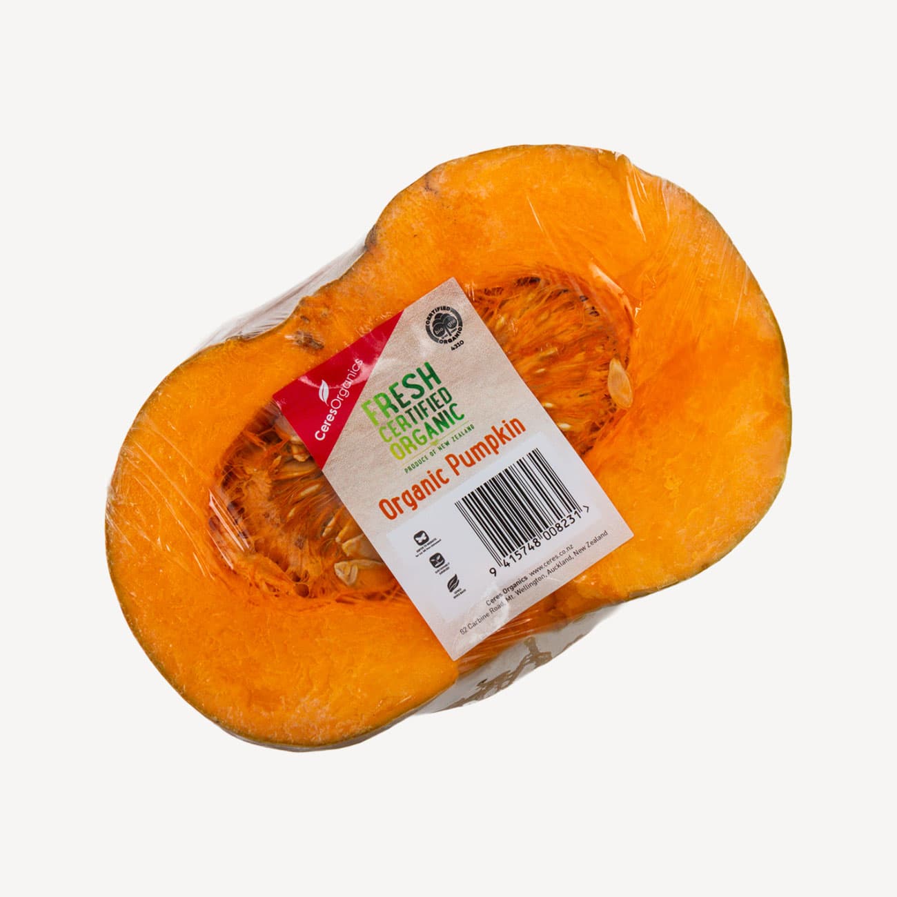 Ceres Organic Pumpkin Cut