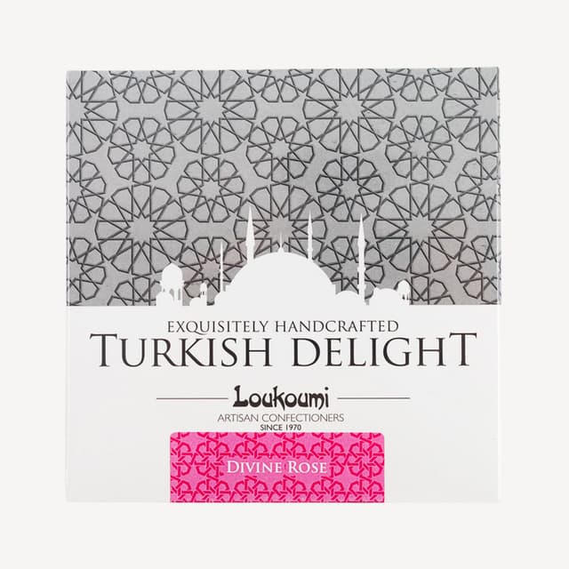 Loukoumi Divine Rose Turkish Delight 16 Pack