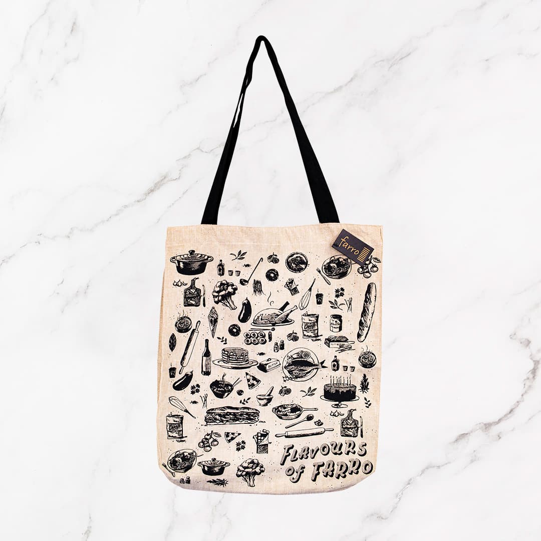 Flavours Of Farro Tote Bag