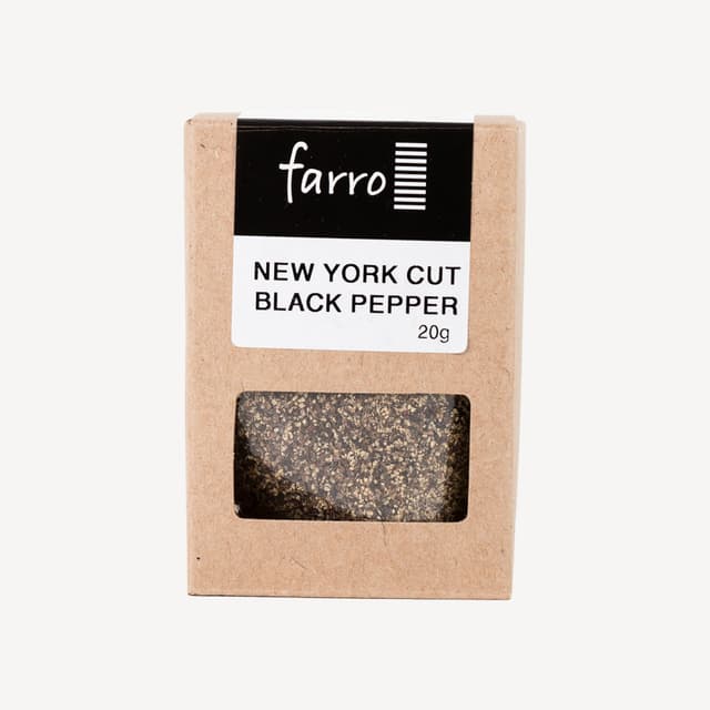 Farro New York Cut Black Pepper 20g