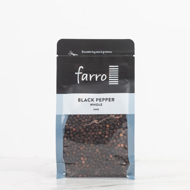Farro Black Peppercorns Whole 200g
