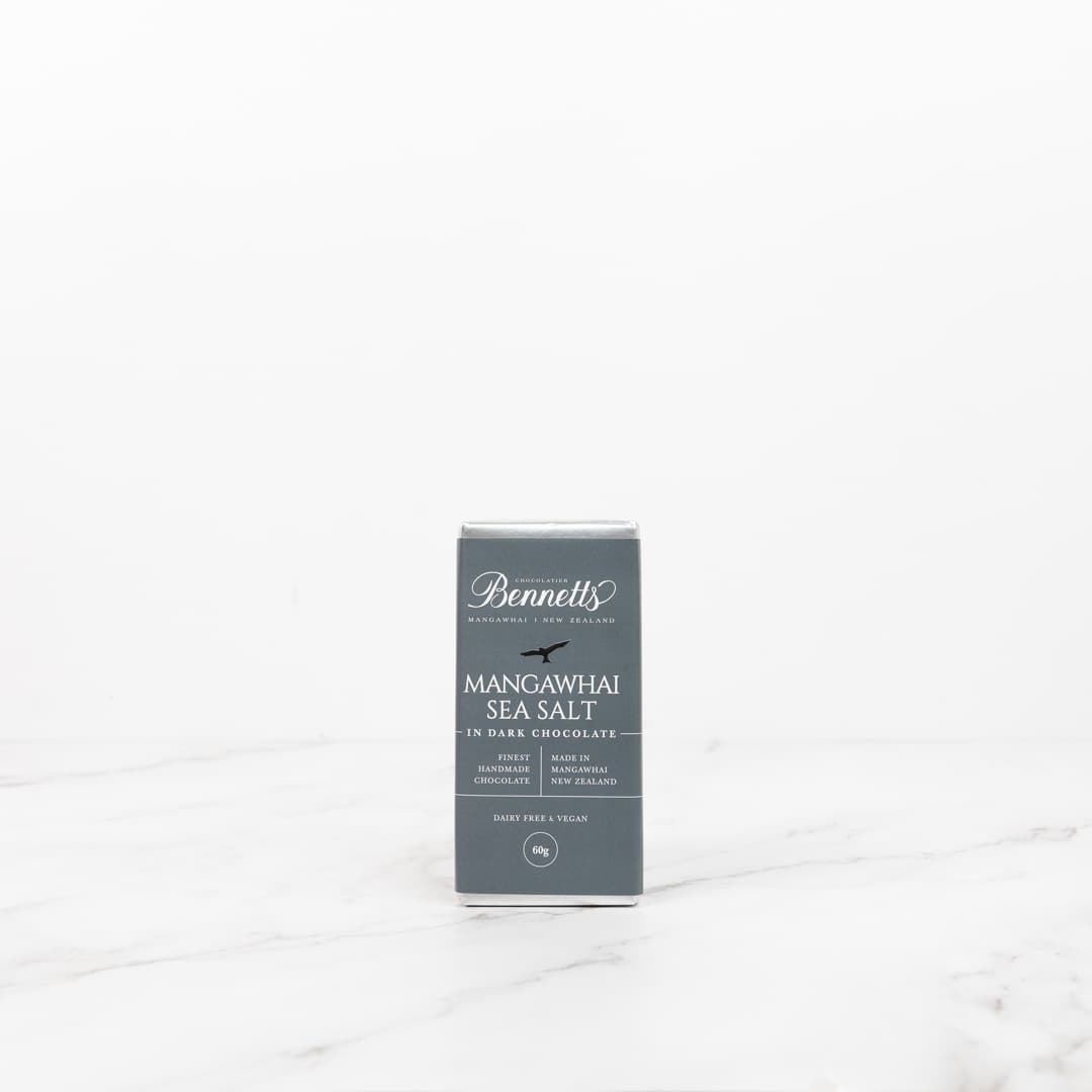 Bennetts Sea Salt Dark Chocolate Bar 60g