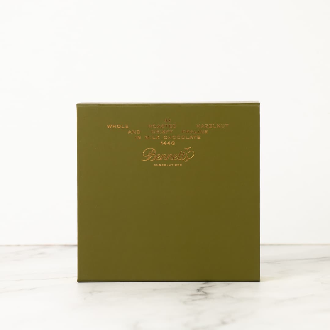 Bennetts Whole Roasted Hazelnut Pralines In Milk 144g