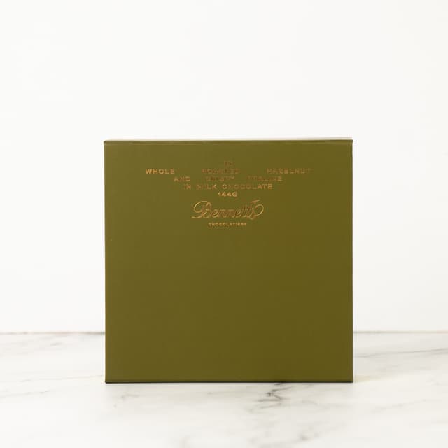 Bennetts Whole Roasted Hazelnut Pralines In Milk 144g