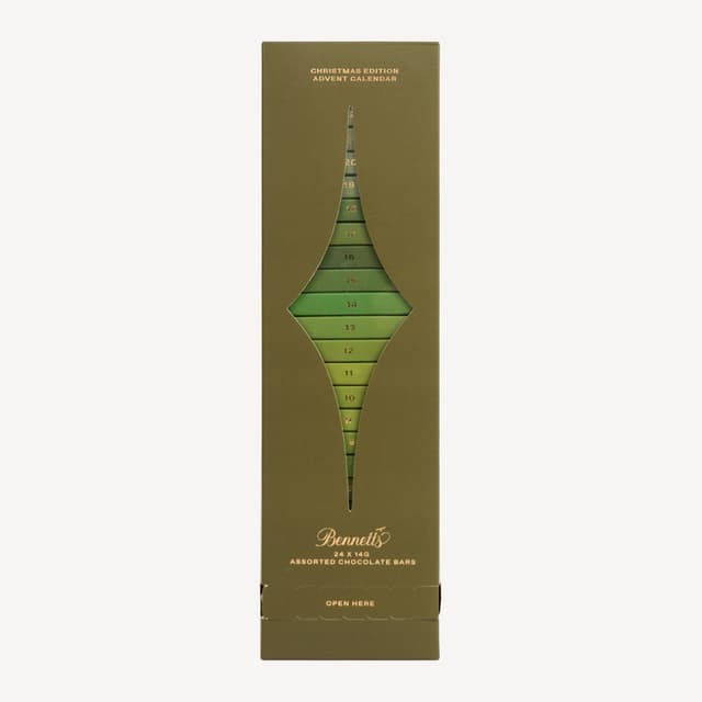 Bennetts Christmas Advent Calendar Tower 336g