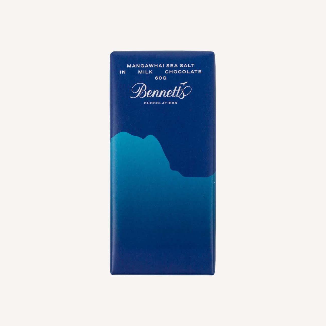 Bennetts Mangawhai Sea Salt Milk Chocolate Bar 60g