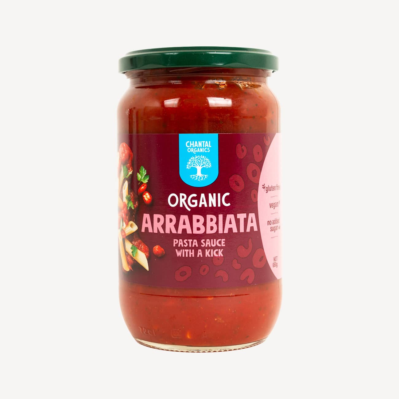 Chantal Organic Arrabbiata Sauce 660g