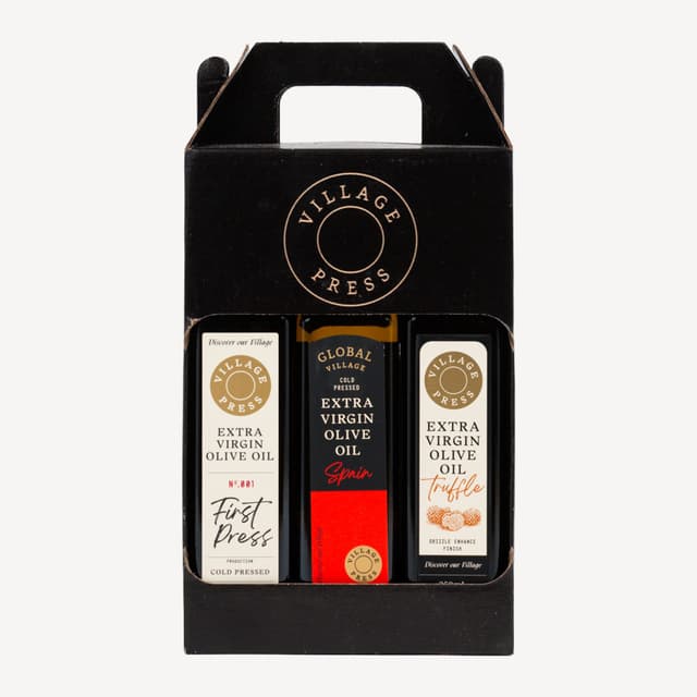 The Village Press Mixed Oil Gift Pack 3 Pack