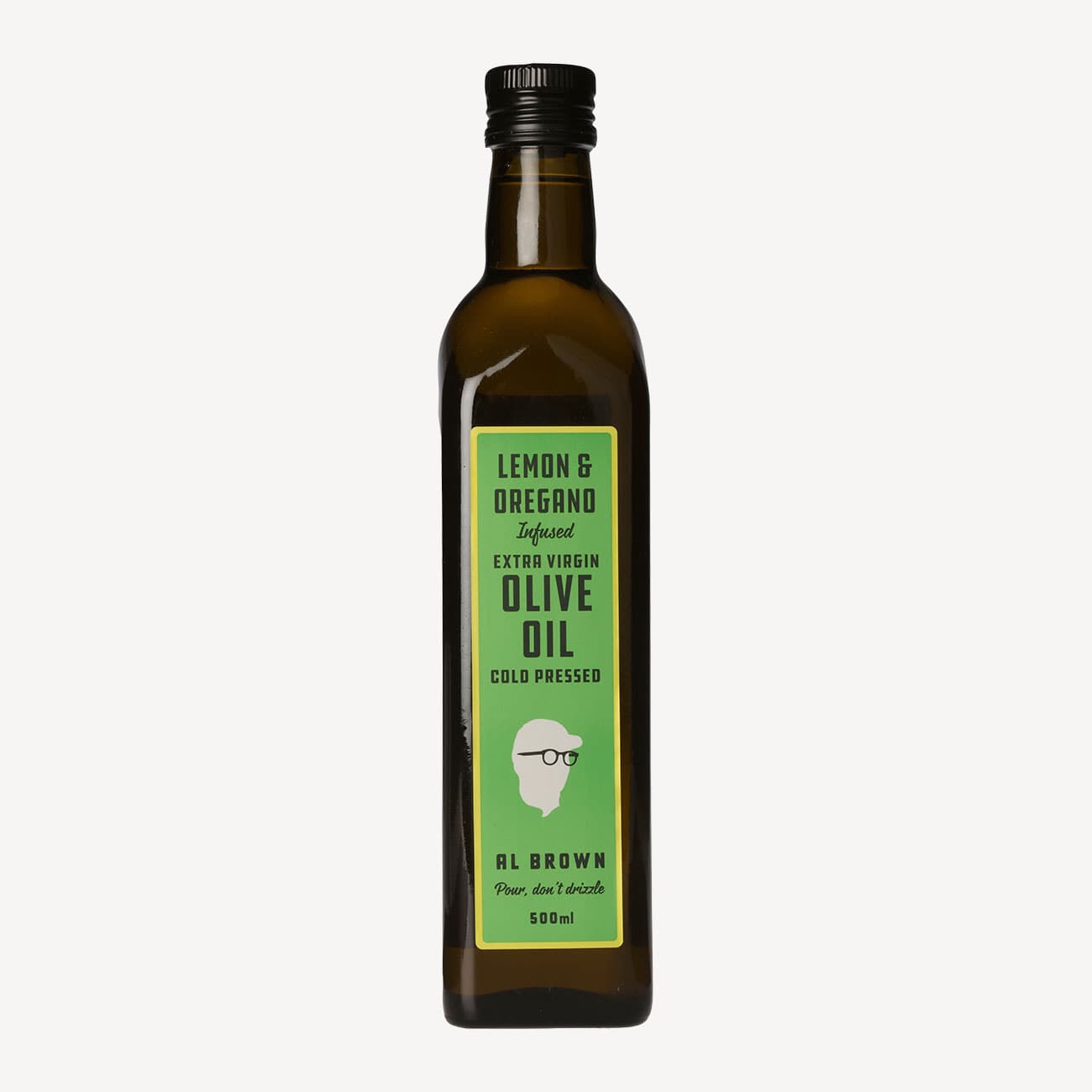 Al Brown Lemon And Oregano Infused Ev Olive Oil 500ml