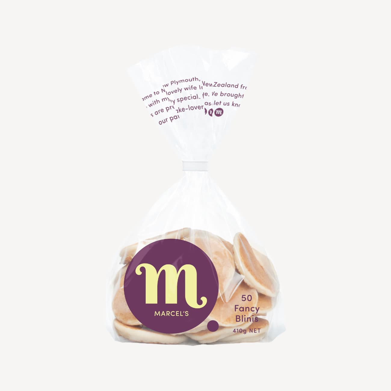 Marcels Fancy Blinis 50pk 410g