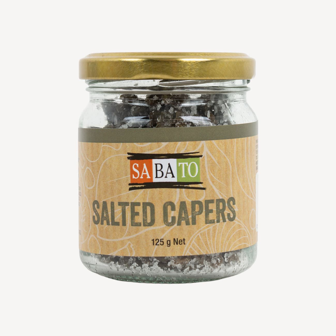 Sabato Salted Capers 125g