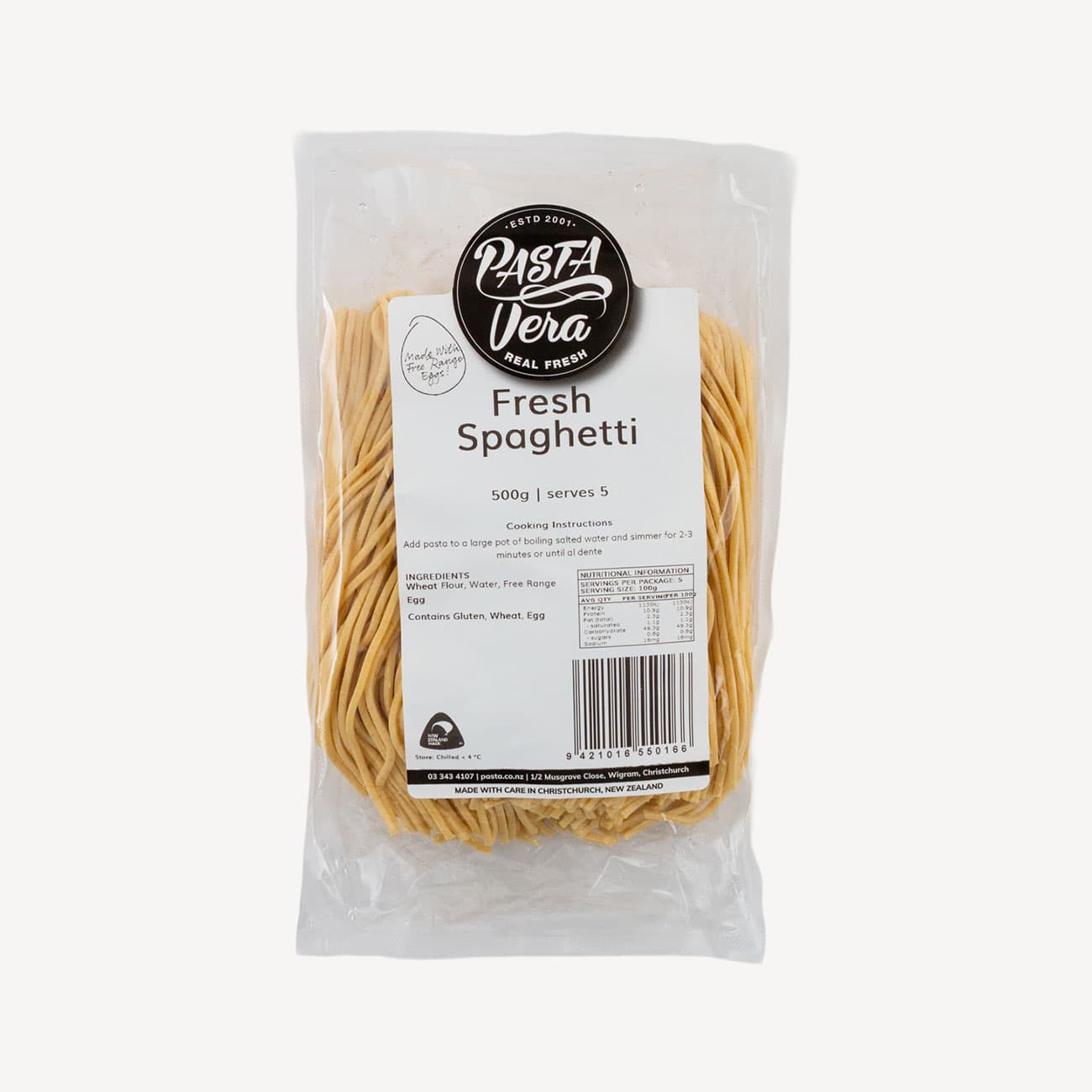 Pasta Vera Fresh Spaghetti 500g