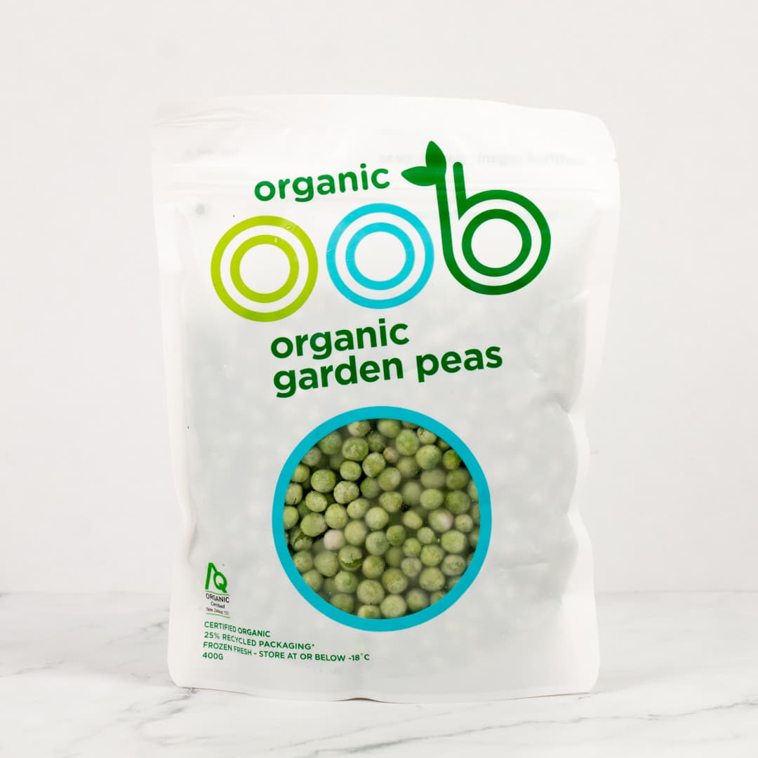 Oob Organic Garden Peas 400g