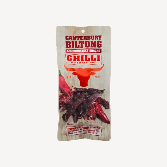 Canterbury Biltong Chilli 100g