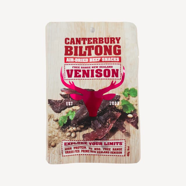 Canterbury Biltong Venison 40g