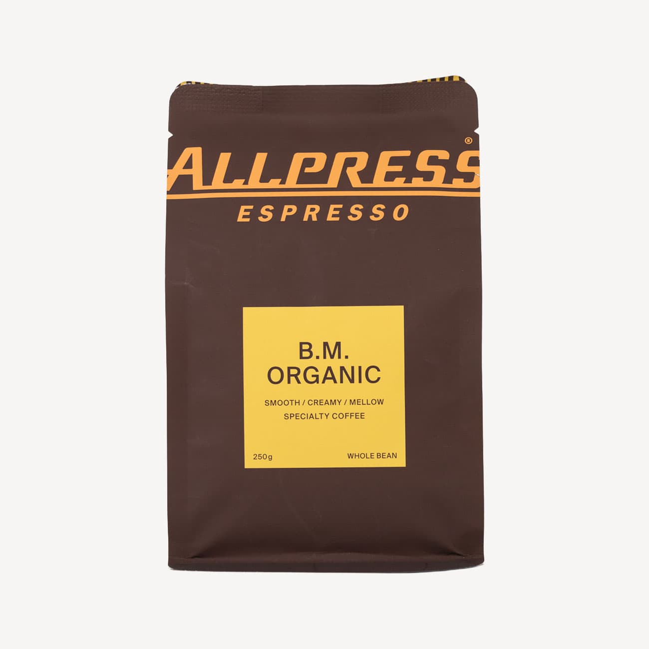 Allpress Espresso Browns Mill Organic Blend Coffee Whole Beans 250g