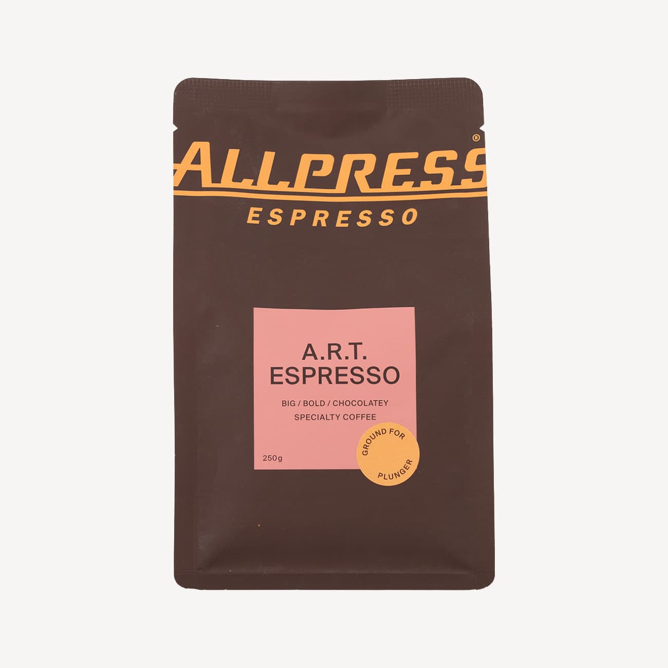 Allpress Espresso a.r.t. Espresso Roast Blend Coffee Plunger Ground 250g