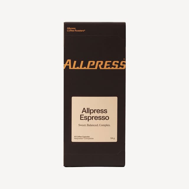 Allpress Espresso Capsules 10 Pack