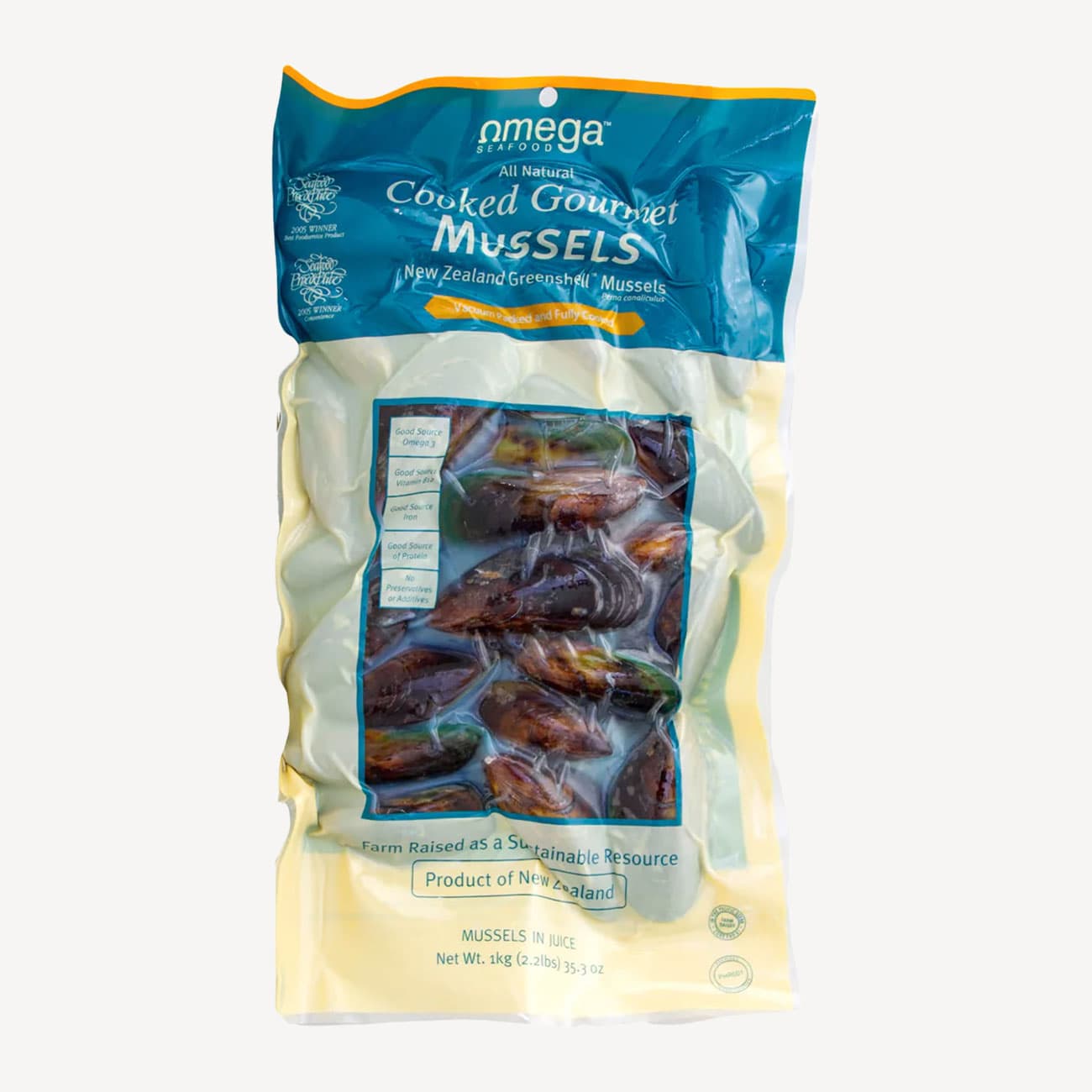 Omega Mussels 1 Kg